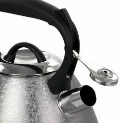 10-Cup Stainless Steel Whistling Tea Kettle by Mr. Coffee 12 10-Cup Stainless Steel Whistling Tea Kettle by Mr. Coffee -Cookware Sales Shop silver mr coffee tea kettles 985115205m c3 1000