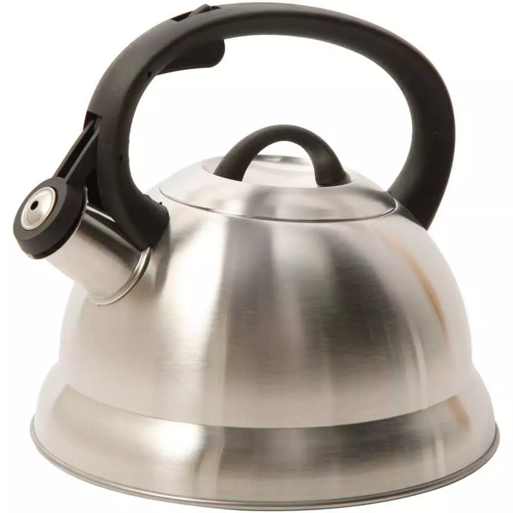 Flintshire 1.75 Qt. Stainless Steel Whistling Tea Kettle by Mr. Coffee 3 Flintshire 1.75 Qt. Stainless Steel Whistling Tea Kettle by Mr. Coffee