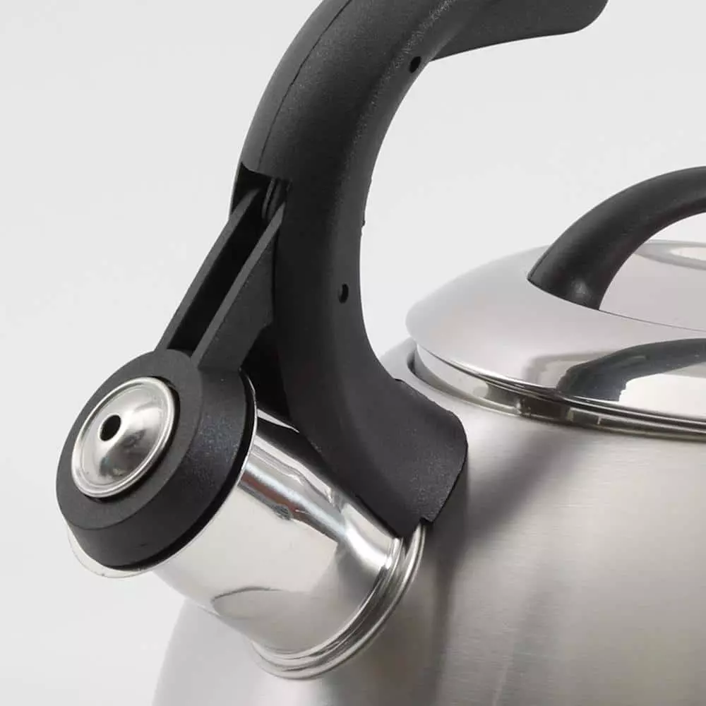 Flintshire 1.75 Qt. Stainless Steel Whistling Tea Kettle by Mr. Coffee 4 Flintshire 1.75 Qt. Stainless Steel Whistling Tea Kettle by Mr. Coffee - Image 2
