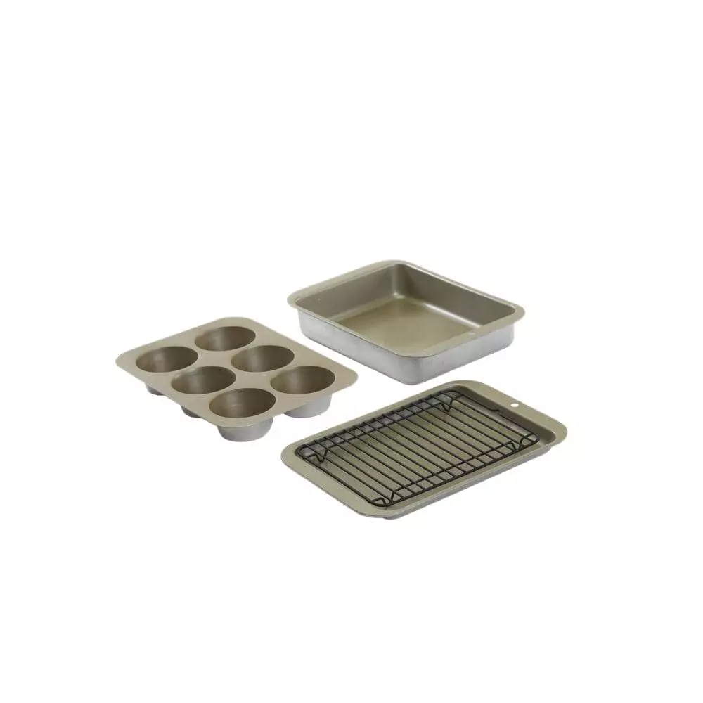 Nonstick Compact Ovenware 5 Pc Bake Set by Nordic Ware 3 Nonstick Compact Ovenware 5 Pc Bake Set by Nordic Ware