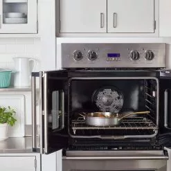 Everyday 3.5 qt. Stainless Steel Saute Pan With Brass Handles and Lid by MARTHA STEWART -Cookware Sales Shop silver saute pans 985118771m 44 1000