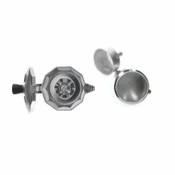 Mirror 9-Cup Cast Aluminum Coffee Maker by Tognana -Cookware Sales Shop silver tognana tea kettles v4430191all c3 1000