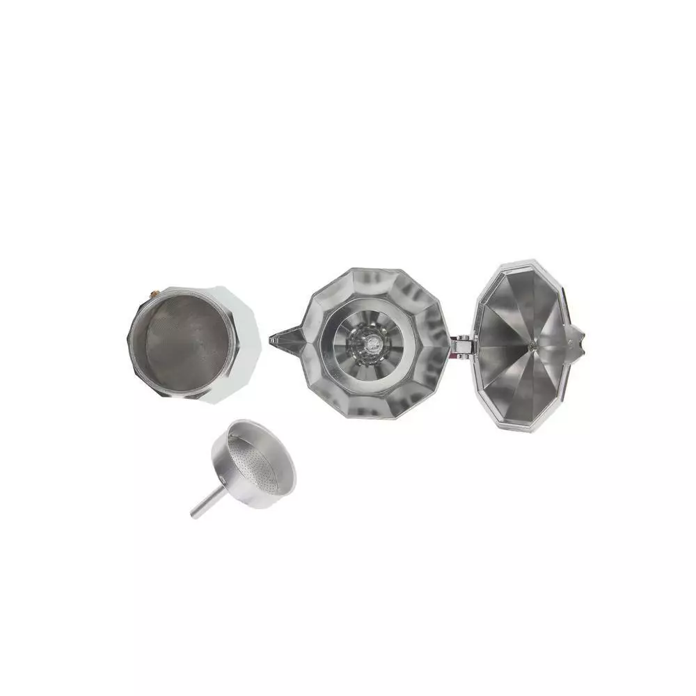 Extra Style Aluminum 6-Cup Coffee Maker by Tognana 5 Extra Style Aluminum 6-Cup Coffee Maker by Tognana - Image 3