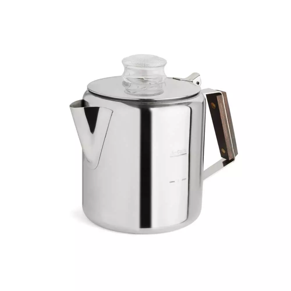 2-6 Cup Stainless Steel Percolator by TOPS 3 2-6 Cup Stainless Steel Percolator by TOPS