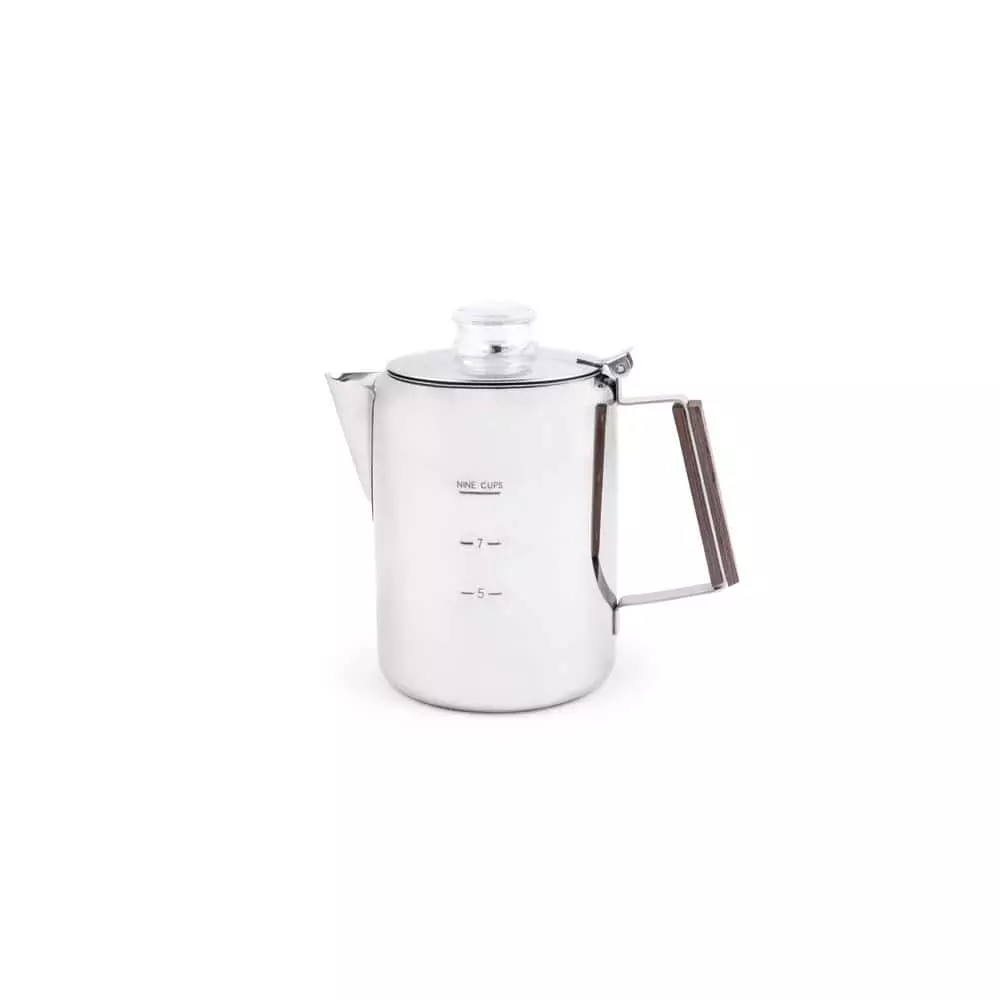 2-9 Cup Stainless Steel Percolator by TOPS 3 2-9 Cup Stainless Steel Percolator by TOPS