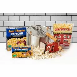6 Qt. Aluminum Popcorn Popper Set (3-Piece) by Whirley Pop