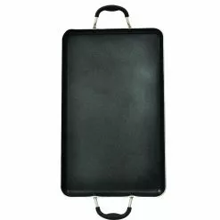 Artistry 11.5 in. Aluminum Nonstick Griddle in Slate by Ecolution