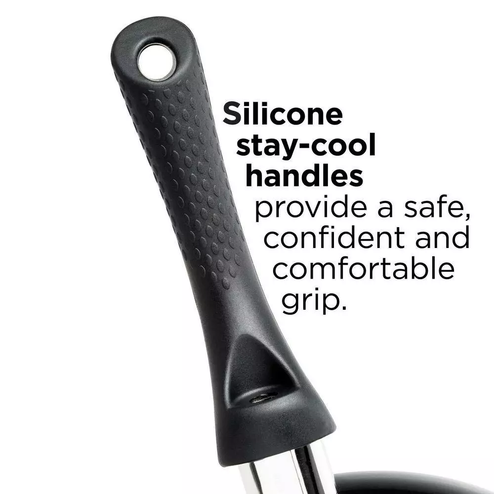 Artistry 8-Piece Aluminum Nonstick Cookware Set in Slate by Ecolution 5 Artistry 8-Piece Aluminum Nonstick Cookware Set in Slate by Ecolution - Image 3