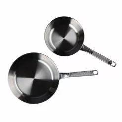 2-Piece Tri-Ply Stainless Steel Skillet Set by SAVEUR SELECTS