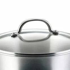 Millennium 10-Piece Stainless Steel Nonstick Cookware Set in Stainless Steel and Black by Farberware 12 Millennium 10-Piece Stainless Steel Nonstick Cookware Set in Stainless Steel and Black by Farberware -Cookware Sales Shop stainless steel and black farberware pot pan sets 75655 4f 1000