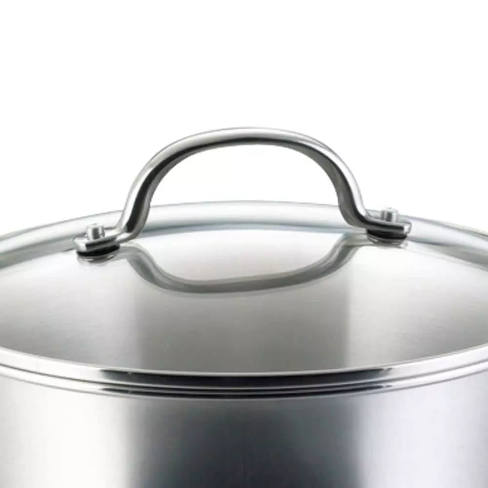 Millennium 10-Piece Stainless Steel Nonstick Cookware Set in Stainless Steel and Black by Farberware 5 Millennium 10-Piece Stainless Steel Nonstick Cookware Set in Stainless Steel and Black by Farberware - Image 3