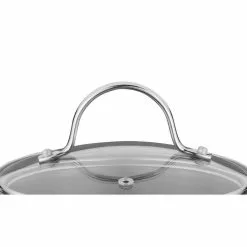 Essentials Comfort 1.7 qt. Round Stainless Steel Casserole Dish with Glass Lid by BergHOFF 8 Essentials Comfort 1.7 qt. Round Stainless Steel Casserole Dish with Glass Lid by BergHOFF -Cookware Sales Shop stainless steel berghoff dutch ovens 1100226 4f 1000