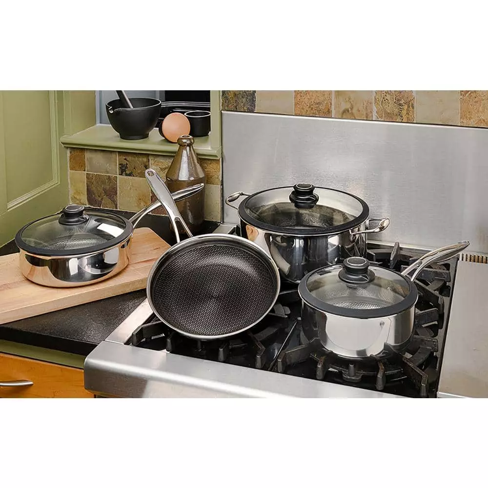 7-Piece Hybrid Quick Release Cookware Set by Black Cube 4 7-Piece Hybrid Quick Release Cookware Set by Black Cube - Image 2