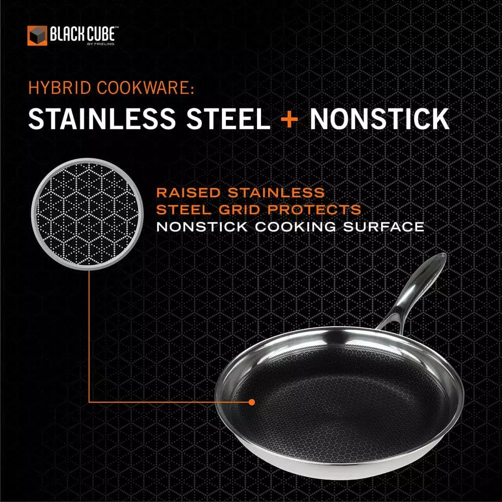 9.5 in. Hybrid Quick Release Frying Pan by Black Cube 6 9.5 in. Hybrid Quick Release Frying Pan by Black Cube - Image 4