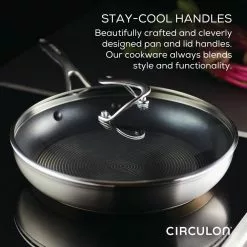 10-Piece Stainless Steel Cookware in Silver by Circulon 15 10-Piece Stainless Steel Cookware in Silver by Circulon -Cookware Sales Shop stainless steel circulon pot pan sets 70057 76 1000