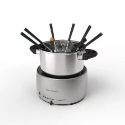 Stainless Steel Fondue Pot Set by Classic Cuisine