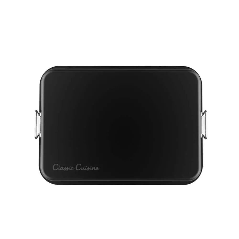 Heavy Duty Nonstick Roasting Pan with Angled Rack by Classic Cuisine 5 Heavy Duty Nonstick Roasting Pan with Angled Rack by Classic Cuisine - Image 3