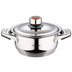 18-Piece Stainless Steel Cookware Set, Induction Compatible by Concord 15 18-Piece Stainless Steel Cookware Set, Induction Compatible by Concord -Cookware Sales Shop stainless steel concord stock pots si 7000 44 1000