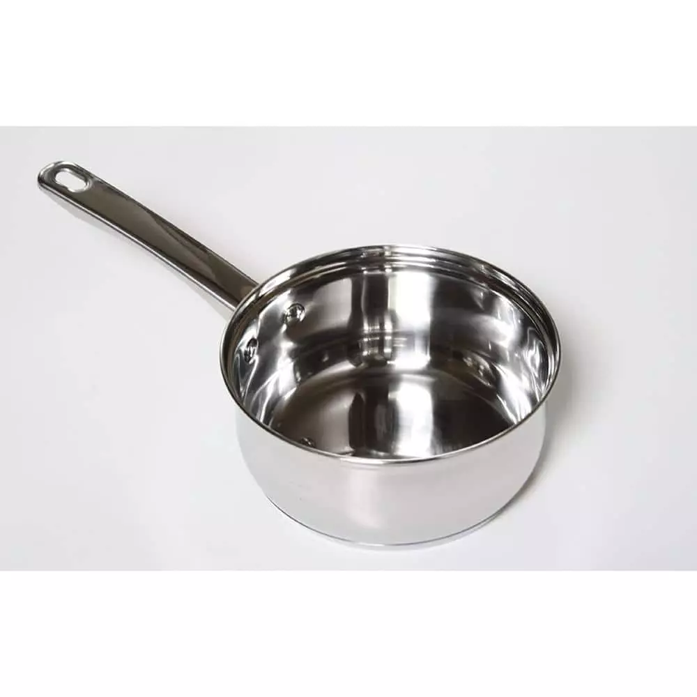 12-Piece Silver Cookware Set in Stainless Steel by Cook N Home 4 12-Piece Silver Cookware Set in Stainless Steel by Cook N Home - Image 2