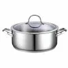 Classic 7 qt. Round Stainless Steel Dutch Oven with Glass Lid by Cooks Standard 2 Classic 7 qt. Round Stainless Steel Dutch Oven with Glass Lid by Cooks Standard -Cookware Sales Shop stainless steel cooks standard dutch ovens 02518 64 1000