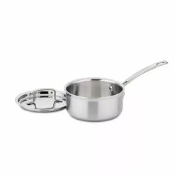 MultiClad Pro 7-Piece Stainless Cookware Set with Lids by Cuisinart 8 MultiClad Pro 7-Piece Stainless Cookware Set with Lids by Cuisinart -Cookware Sales Shop stainless steel cuisinart pot pan sets mcp 7np1 4f 1000