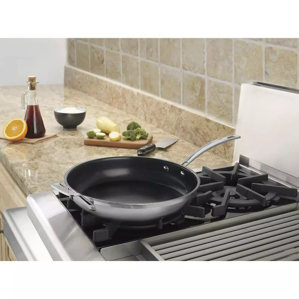 MultiClad Pro 12 in. Stainless Steel Nonstick Skillet by Cuisinart 4 MultiClad Pro 12 in. Stainless Steel Nonstick Skillet by Cuisinart - Image 2