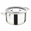 5CX 5 qt. Round Stainless Steel Dutch Oven with Lid by MasterPRO 2 5CX 5 qt. Round Stainless Steel Dutch Oven with Lid by MasterPRO -Cookware Sales Shop stainless steel dutch ovens mpus10183stsms 64 1000