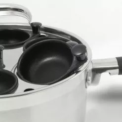 Professional 6-Cup Egg Poacher Stainless with Silicone Spatula by ExcelSteel 9 Professional 6-Cup Egg Poacher Stainless with Silicone Spatula by ExcelSteel -Cookware Sales Shop stainless steel excelsteel egg poachers 535 4f 1000