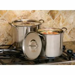 4-Piece Stainless Steel Stock Pot Set by ExcelSteel 13 4-Piece Stainless Steel Stock Pot Set by ExcelSteel -Cookware Sales Shop stainless steel excelsteel stock pots 524 31 1000