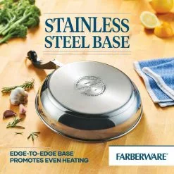 Classic Series 2-Piece Stainless Steel Stovetop Skillet Set by Farberware 12 Classic Series 2-Piece Stainless Steel Stovetop Skillet Set by Farberware -Cookware Sales Shop stainless steel farberware skillets 71229 1f 1000