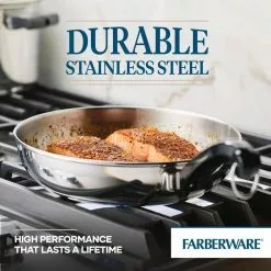 Classic Series 2-Piece Stainless Steel Stovetop Skillet Set by Farberware 13 Classic Series 2-Piece Stainless Steel Stovetop Skillet Set by Farberware -Cookware Sales Shop stainless steel farberware skillets 71229 44 1000