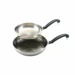 Classic Series 2-Piece Stainless Steel Stovetop Skillet Set by Farberware