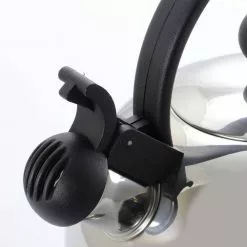 Spring 10-Cup Silver Stainless Steel Whistling Kettle by Gibson 7 Spring 10-Cup Silver Stainless Steel Whistling Kettle by Gibson -Cookware Sales Shop stainless steel gibson tea kettles 98586550m 4f 1000