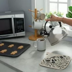 10-Cup Stainless Steel 2.5L Tea Kettle by Kitchen Details 10 10-Cup Stainless Steel 2.5L Tea Kettle by Kitchen Details -Cookware Sales Shop stainless steel kitchen details tea kettles 3539 4f 1000