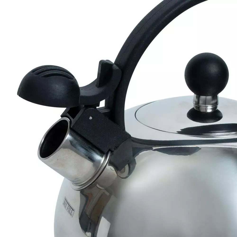 10-Cup Stainless Steel 2.5L Tea Kettle by Kitchen Details 8 10-Cup Stainless Steel 2.5L Tea Kettle by Kitchen Details - Image 6