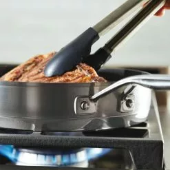 3-Ply Base Stainless Steel Nonstick Round Grill Pan, 10.25 in., Brushed Stainless Steel by KitchenAid 19 3-Ply Base Stainless Steel Nonstick Round Grill Pan, 10.25 in., Brushed Stainless Steel by KitchenAid -Cookware Sales Shop stainless steel kitchenaid grill pans 71012 fa 1000