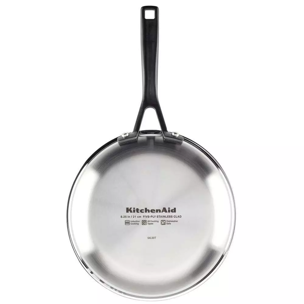 10-Piece Stainless Steel Induction Cookware Set by KitchenAid 4 10-Piece Stainless Steel Induction Cookware Set by KitchenAid - Image 2