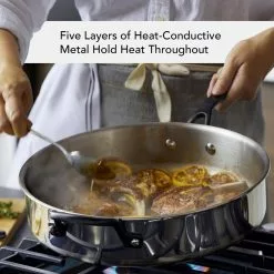 10-Piece Stainless Steel Induction Cookware Set by KitchenAid 18 10-Piece Stainless Steel Induction Cookware Set by KitchenAid -Cookware Sales Shop stainless steel kitchenaid pot pan sets 30001 44 1000