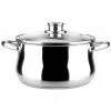 Ideal 4.2 qt. Round Stainless Steel Casserole Dish with Glass Lid by Magefesa 1 Ideal 4.2 qt. Round Stainless Steel Casserole Dish with Glass Lid by Magefesa -Cookware Sales Shop stainless steel magefesa dutch ovens 01pxideol20 64 1000