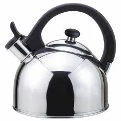 Nubia 2 Qt. Stainless Steel Stovetop Tea Kettle with Whistle by Magefesa