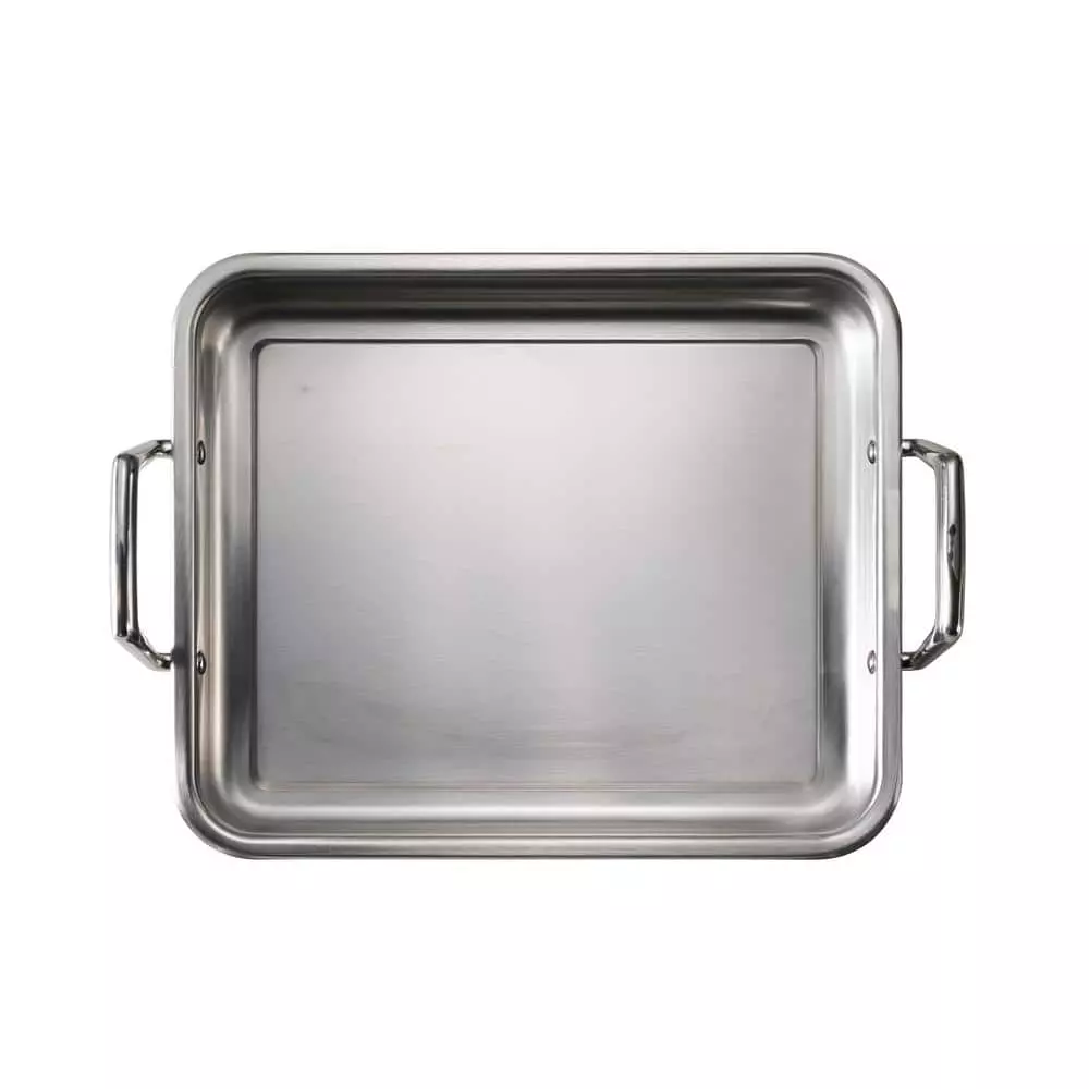 Gourmet Prima 5 Qt. Stainless Steel Roasting Pan by Tramontina 6 Gourmet Prima 5 Qt. Stainless Steel Roasting Pan by Tramontina - Image 4