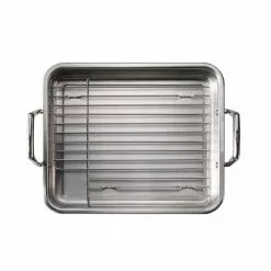 Gourmet Prima 5 Qt. Stainless Steel Roasting Pan by Tramontina 8 Gourmet Prima 5 Qt. Stainless Steel Roasting Pan by Tramontina -Cookware Sales Shop stainless steel mirror polished tramontina roasting pans 80203 003ds c3 1000