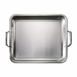 Gourmet Prima 6.75 Qt. Stainless Steel Roasting Pan by Tramontina 13 Gourmet Prima 6.75 Qt. Stainless Steel Roasting Pan by Tramontina -Cookware Sales Shop stainless steel mirror polished tramontina roasting pans 80203 004ds 44 1000