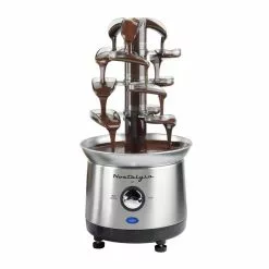 1 qt. Stainless Steel Cascading Chocolate Fondue Pot by Nostalgia 13 1 qt. Stainless Steel Cascading Chocolate Fondue Pot by Nostalgia -Cookware Sales Shop stainless steel nostalgia fondue pots ncff1000ss 44 1000