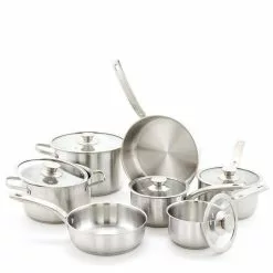 Classic 12-Piece Stainless Steel Cookware Set by Old Dutch