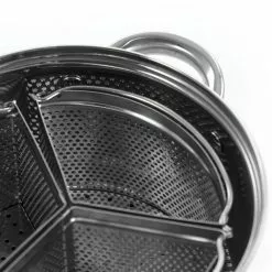 Sangerfield 4 Quart Stainless Steel Dutch Oven with Lid and 3-Section Dividers, 5 Piece by Oster -Cookware Sales Shop stainless steel oster dutch ovens 985114959m c3 1000