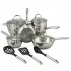 Ridgewell 13-Piece Stainless Steel Cookware Set by Oster 2 Ridgewell 13-Piece Stainless Steel Cookware Set by Oster -Cookware Sales Shop stainless steel oster pot pan sets 985100920m 64 1000