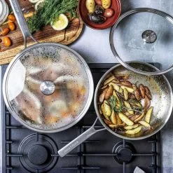 Merten and Storck Tri-Ply 14-Piece Stainless Steel Induction Cookware Pots and Pans Set by Merten & Storck 12 Merten and Storck Tri-Ply 14-Piece Stainless Steel Induction Cookware Pots and Pans Set by Merten & Storck -Cookware Sales Shop stainless steel pot pan sets cc005049 001 1f 1000