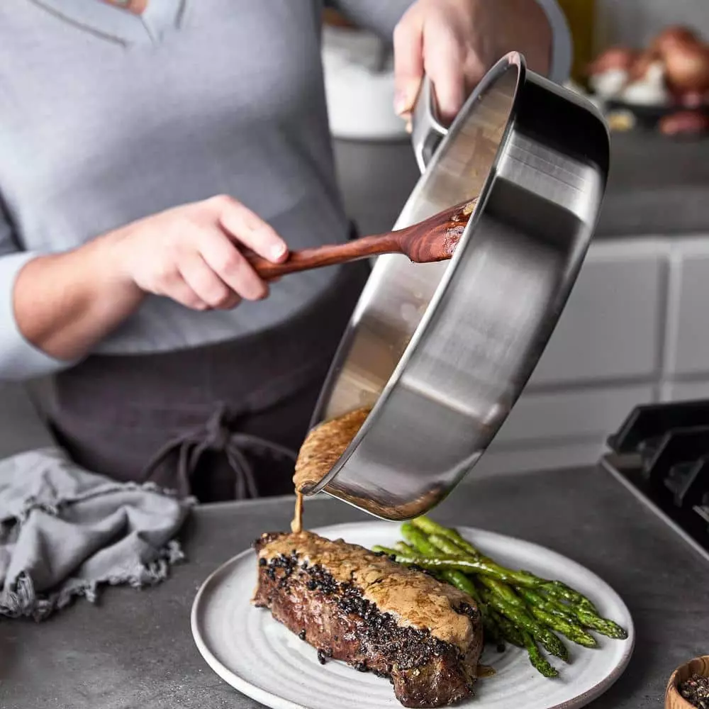 Merten and Storck Tri-Ply 14-Piece Stainless Steel Induction Cookware Pots and Pans Set by Merten & Storck 5 Merten and Storck Tri-Ply 14-Piece Stainless Steel Induction Cookware Pots and Pans Set by Merten & Storck - Image 3