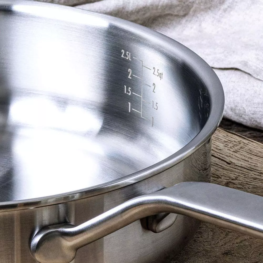 Merten and Storck Tri-Ply 14-Piece Stainless Steel Induction Cookware Pots and Pans Set by Merten & Storck 8 Merten and Storck Tri-Ply 14-Piece Stainless Steel Induction Cookware Pots and Pans Set by Merten & Storck - Image 6